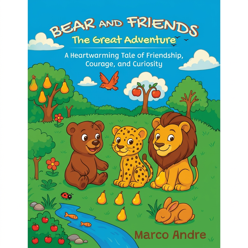 Cover of Bear and Friends: The Great Adventure by Marco Andre